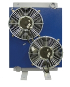 Air-oil heat exchanger air-oil Emmegi HPA36, 24V DC