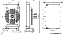 Havo-moy issiqlik almashinuvchisi Emmegi HPA42, 230/400V, 50Hz, B14
