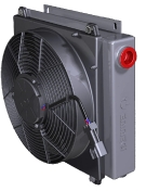 Air-oil heat exchanger Emmegi Mobile S2, 12V DC