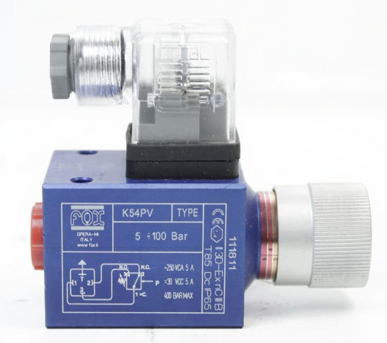 Photo Bosim kalitlari Bosim releysi FOX K54PV/M4 (5-100 bar)