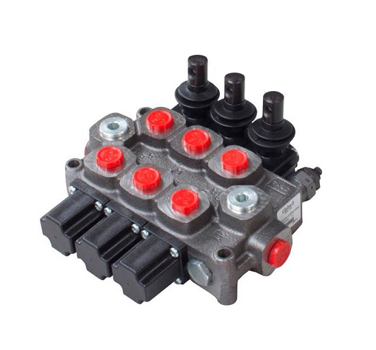 Photo Gidravlik yo'nalishli klapanlar (monoblok) Oqim bo‘luvchi Q25/3E-F1S(N)-3x103/A1/M1-F3D